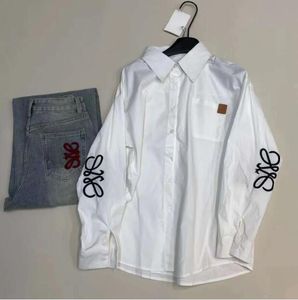 Фолные женские рубашки дизайнерская блузя модная вышива