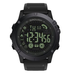 Spovan IP67 Waterproof Intelligent Android iOS Smartwatch Round Custom Sport Men fiess Health Clockes DDMY3C