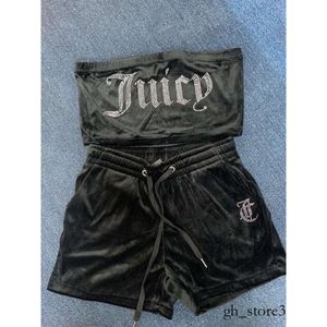 Juicy Closuit Women 2024 Женские брюки с двумя частями Juicy XS Apple Veet Sexy с буровой модной трубкой