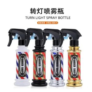 Wanmei yeni stil kuaför büyük sprey şişesi berber dükkanı retro yağ kafa sprey şişe ince sis kuaför saç kesme sprey şişesi