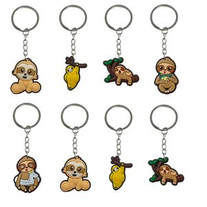 Charms Monkey Keychain For Goodie Bag Stuffers Supplies Keyring Classroom School Day Birthday Party Gift Suitable Schoolbag Backpacks Otbzs
