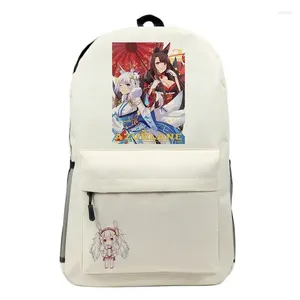 Backpack Azur Lane USS Enterprise Laffey Yorktown Travel Rucksack Casual School Bag Backpacks Student