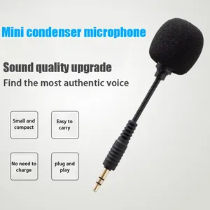 Microfones 1pc för G Pro X-hörlurar E-Sports Game Headset Mic Replacement 3.5mm Microphone Steelseies