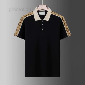 Men's Polos Designer Breathable Short Sleeve Polo Shirt - Letter Print Hip Hop Style Casual Business Summer Wear X2PY