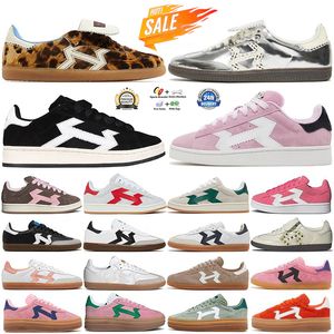 2024 Designer Shoes casual Running shoes platform bold Pink Glow Pulse Mint Pink Core Black White Solar Super Pop Pink Almost Yellow men Women Sports Sneakers
