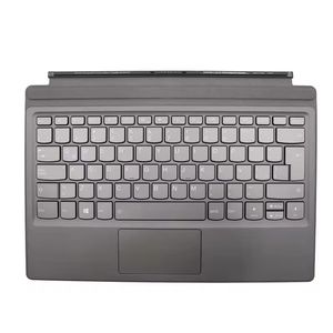 Laptop-tangentbord för Lenovo för IdeaPad Miix 520 520-12IKB Tablet Folio Latin America LA 5N20N88563 med bakgrundsbelysta grå ny