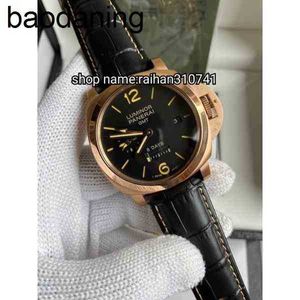 Panerss Mens Watch High Quality Watch Designer Watch Luxury Watches for Mens Mechanical Wristwatch Automatic and Chronograph Function Men Hn9e