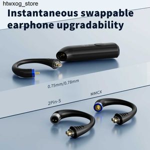 Kopfhörer Ohrhörer TRN BT20 Pro Wireless Bluetooth 53 HiFi Ohrhörer Modul Upgrade Kabel MMCX -Anschluss Austauschbarer Steckerohrhaken für MOO