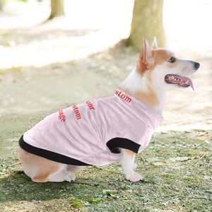 Vestuário de vestuário para cachorro traje de estimação fofo animal personalizado casaco de algodão macio camisa de camisa de camisa moletom suéter de gato de animais de estimação roupas de animais de estimação