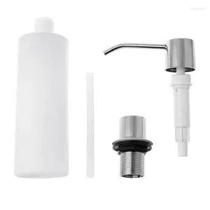 Liquid Soap Dispenser 300ml With Lotion Pump Plastic Sanitizer Container J60C