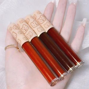 Lip Gloss Elecoolvelvet Matte Flüssiglippenstift -Set wasserdichte langlebige Make -up Red Kit Make -up Koreanische Kosmetik