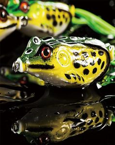 Lifelike Soft Small Jump Frog Engaging Bait Silicone Bait for Crap Fishing Gear Crankbait Crankbaits 22 Colors6422093