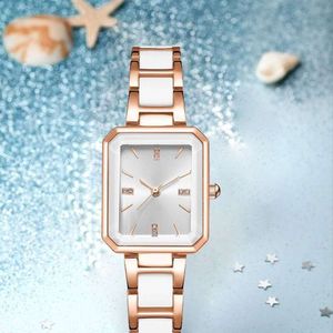 Luxury Women Designer Titta på högkvalitativt mode -armbandsur för damklockor med Quartz Movement Rose Gold Bracelect