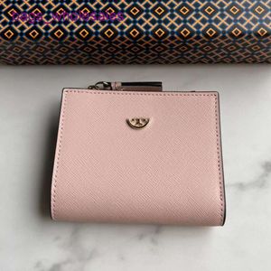 Store 65% off Luxury brand discount leather wallet New Womens Bag Mid Fold Wallet Short Zipper Zero Leather Card3ZCS