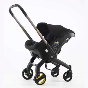 Carrinhos de bebê# carrinho de bebê 3 em 1 carruagens de carrinho de carrinho para recém-nascidos Sistema de viagens de buggy de buggy carrinho multifuncional H240514