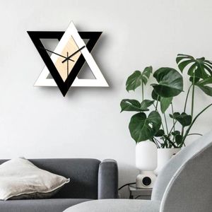Wall Clocks Time Bedroom Clock Mute Nordic Style Living Room Accurate Silent Acrylic Office Black White Morden Design Home Decor