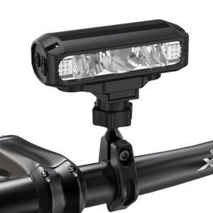 Акалат передний велосипедный свет USB C Перезаряжаемый светодиодный велосипед 1200 Lumen 4000mah Cycling Lantern Вращающийся MTB Road Lamp 240509