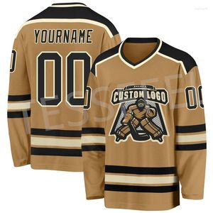 Con cappuccio maschile lancia nome personalizzato Nome hockey jersey team logo vintage maniche lunghe dprint pullover harajuku fonette casual ax2