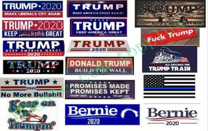 17 types New Styles Trump 2020 Car Stickers 76229cm Bumper Sticker flag Keep Make America Great Decal for Car Styling Vehicle P4057199