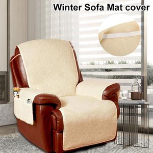Krzesło obejmuje polarową sofę kanapę zmywalna zdejmowana poduszka do ręcznika Poduszka Składa się Pet Pets Mat podłokietnik