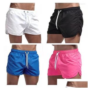 Męskie męskie męskie męskie 2023 Summer fitness Shorts na siłownię ćwiczenie oddychające do biegania sportowego upuszczenie odzieży Dhu8n Dhu8n