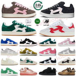 2024 Designer bad bunny casual shoes 00s platform sneakers Buckle Brown Pink Easter Egg Core Black Crystal White Scarlet Lucid Blue Gum Green Grey Flat Trainers 00