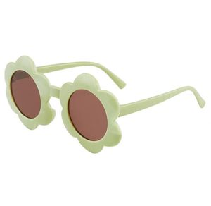 Crianças Óculos de sol Girassol Crianças Round Flower Sunglasses Moda Doce meninas meninos de sol