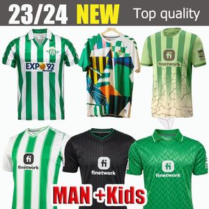 23 24 حقيقية Betis Soccer Jerseys Copa del Rey Final Away Joaquin B.Iglesias Camiseta de Futbol Juanmi Isco la Cartuja الثالث 22 إصدارًا خاصًا