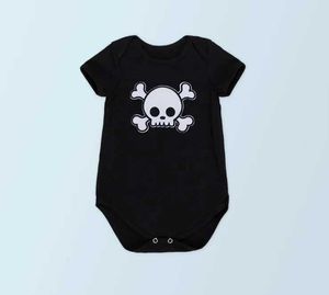 Rompers Cute Cartoon Trkiye Newborn Tights Baby Girls Thanksgiving Party Dress Baby Skull Jumpsuit Childrens Clothing Giftl2405