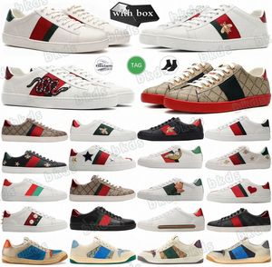 Designer Rhyton Scarpe Sneaker Beige Ebony Mouth 100 G Stampa Web Vintage Logo Tiger 25 Grey Stars Wave Wave Sports Spesso Cartoon Soled Cartoon K8TU#