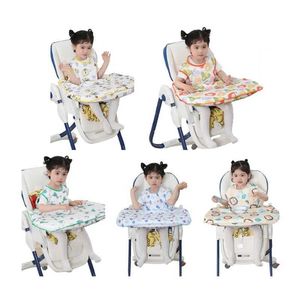 Bibs Burp Clohs Cartoon Cartone Dining Sedia da pranzo Nutri di bavagie senza maniche per bambini senza maniche Bibl240514