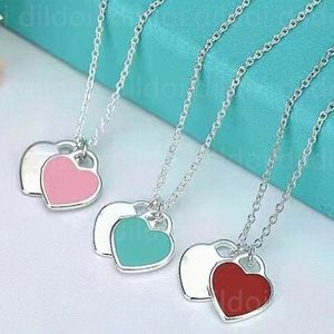 Necklace Heart for Woman Love Jewelery Necklaces Gold Chain Men Luxury Women 925 Sterling Silver Gift h4tF#