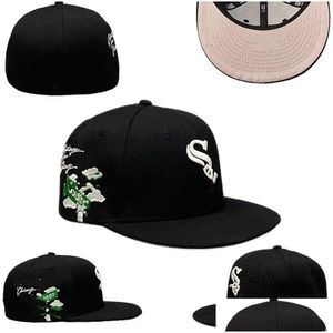 Snapbacks 2023 Fitted Designer Size Baseball Football Flat Casual Caps Letter Embroidery Cotton All Teams Sport World Patched Fl Close Dhocl