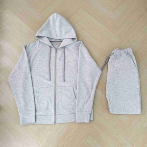 Mens Hoodies Sweatshirts Högkvalitativa bomullströjor Sportkläder Mens Track and Field Clothing Luxurious broderade Compass Zippered Hoodies Crocodile Zip