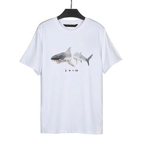 Spring and summer new fashion designer cotton short-sleeved fashion casual men's and women's T-shirts 86