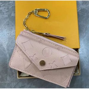louiseviution Designer Fashion Womens Mini Zippy Organizer Wallet Coin Purse Bag Charm Key Pouch Pochette 758