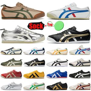 Men Women Trainers Running Shoes Designer Onitsukasss Tiger Mexico 66 Canvas Series Slip-on Lazy Training Off Birch Yellow White Platform Sneakers Free Shopping