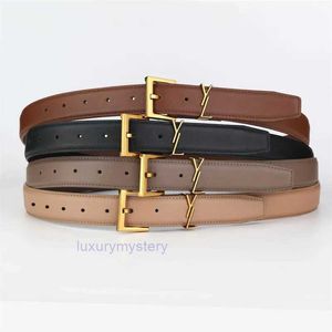 Luxurys Designers Belt for Women Genuine Leather Men Designer Belts s Needle Buckle Womens Waistband Cintura Ceintures y Girdle