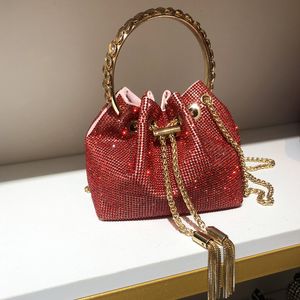 Moda trendleri çantalar kadınlar için el çantaları yeni parti rhinestone cüzdan kristal debriyaj çantası makyaj çantası kızlar parti klut cüzdanları