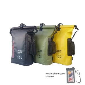 Sport Sports Sports Outdoor Waterproof Backpack Viaggite per viaggi per alpinismo da campeggio Picnic Waterproof Mobile Phone Case gratuitamente