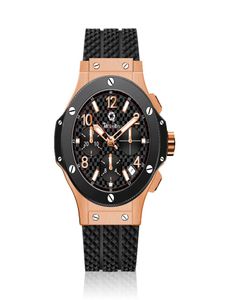 MEN039S Big Luxury Automatisk mekanisk Watch Requin Märke Guld rostfritt stålfodral Black Mesh Dial Multifunktionskalender RU4771332