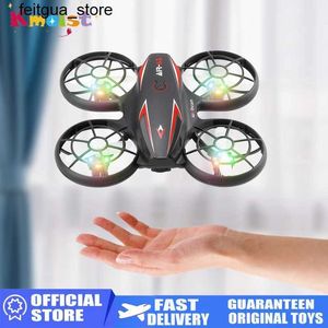 Drones rc drone mini ufo wifi fpv drone 8k câmera hdremote controle helicóptero drone quatro helicóptero rc aeronave brinquedo infantil presente s24513