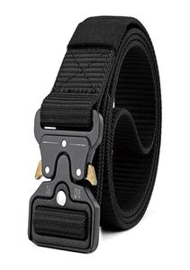 Taktiska multifunktionella bälten Buckle Men039s Tooling Outdoor Training Versatile Belt Quick Releaser Belt2899786