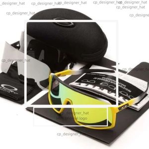 Tasarımcı Okakley Güneş Gözlüğü Bisiklet Gözlükleri OO9406 Sutros Spor Polarize Renk Değiştiren Rüzgar Geçirmez Oaklies Güneş Gözlüğü 605D