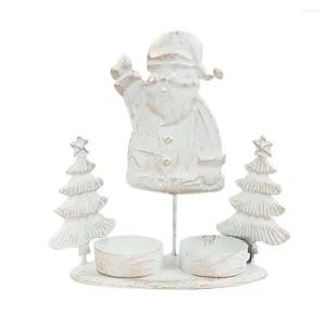 Candle Holders Decorations Christmas Vintage Ornament Holder Creative Ornaments Supplies