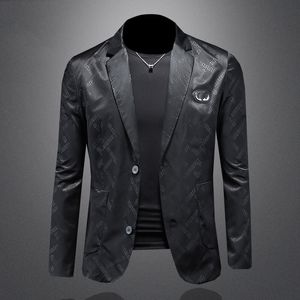 2024 designer new high-quality men's suit jacket, fashionable and handsome business suit jacket, size M-5XL