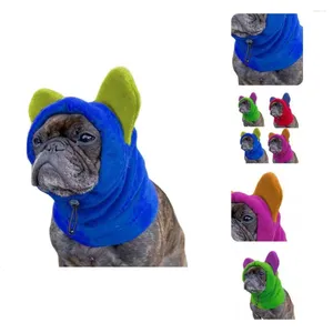 Vestuário para cães reutilizáveis práticos ajustáveis sneod pet hat cor aleatória respirável para o inverno