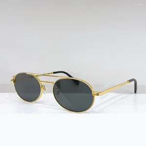 Okulary przeciwsłoneczne Wome Outdoor Business Podróż o wysokiej jakości owalnych tytanowych ramie mini okulary vintage Uv400 Mase szklanki