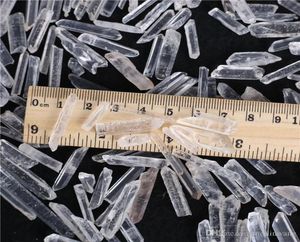 200g Clear Quartz Arts and Crafts Crystal Mineral Healing Reiki Good Lucky Energy Minerals Wand 2040mm Loose Beads For Jewelry 8119214