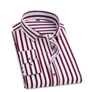 品質の良いボタンESTシャツメンカジュアルシャツストライププリントブランド長袖スリムフィットフローラルソーシャルクラブマンドレス240507
